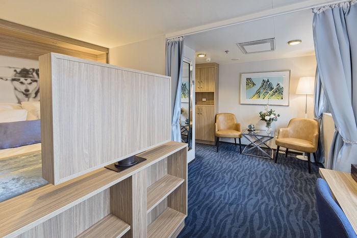 Expedition Suite | Mini suite on promenade or upper deck